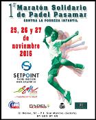 Maratón Solidario de Padel Pasamar contra la pobreza infantil