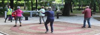 El Ayuntamiento de Burgos inicia un programa de ejercicio en parques 