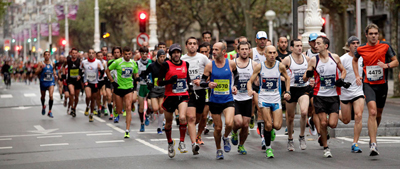 Los maratonianos sufren menos de artritis que el resto de la población