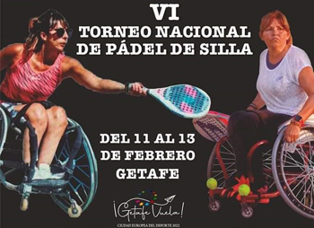Getafe acoge la sexta edición del Torneo Nacional de Pádel en Silla