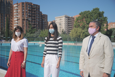 El Ayuntamiento de Madrid inauguró la temporada de piscinas de verano