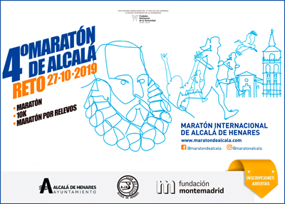 Alcalá de Henares celebrará el  27 de octubre su Maratón Popular