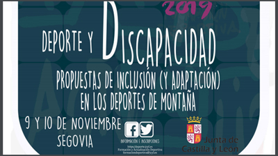 Segovia organiza una jornada  dedicada al deporte y discapacidad