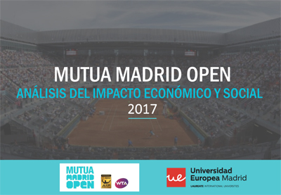 Mutua Madrid Open generó en 2017 un impacto económico de 107 mill.