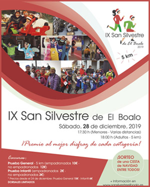 La San Silvestre de El Boalo llega  a su 9ª edición con más actividades