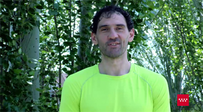 Vídeo con Jorge Garbajosa para hacer deporte con responsabilidad