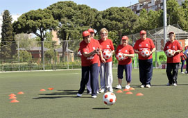 El 30% de los mayores madrileños dedica tiempo a practicar deporte