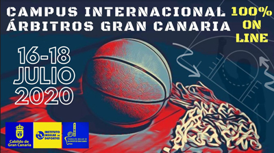 Los mejores árbitros FIBA estarán en el Campus Virtual Gran Canaria