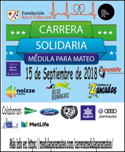 Fundación Rayo Vallecano celebra carrera solidaria Médula para Mateo
