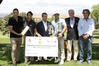 García gana el Campeonato de Madrid de Profesionales de golf