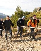 Miraflores: Curso de montaña para deportistas con discapacidad visual