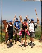 Los empleados de Aristo Pharma realizan el Camino de Santiago