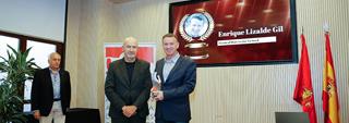 Enrique Lizalde, reconocido por los gestores deportivos de Aragón