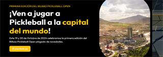 El Bilbao Pickleball Open estrena su página web y abre inscripciones