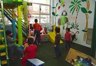 Ludoteca infantil en el polideportivo municipal