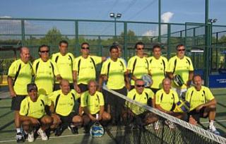 Pádel: Ascenso de los veteranos de La Manga Club
