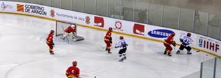 Jaca: La Selección de Hockey Hielo campeona mundial de división II