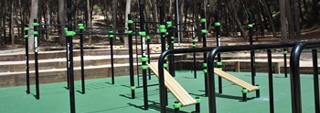 Morata de Tajuña crea el 2º parque de calistenia más grande de Madrid