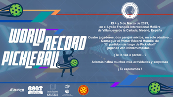 Villanueva de la Cañada acogerá el World Record de Pickleball