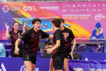 Alcobendas acogió el Campeonato de España Escolar de Tenis de Mesa