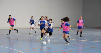 Sanse y Alcobendas impulsan una liga infantil fútbol sala femenino