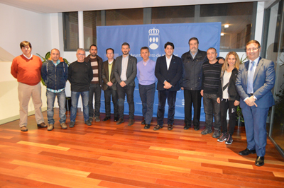 El alcalde de Alcorcón se reúne con la Asociación de Clubes Deportivos