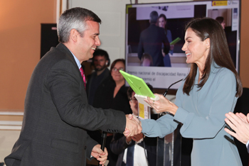 Luis Leardy, Premio Nacional de Discapacidad Reina Letizia 2024