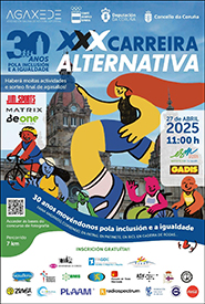 Agaxede celebrará en A Coruña la XXX Carrera Alternativa 2025
