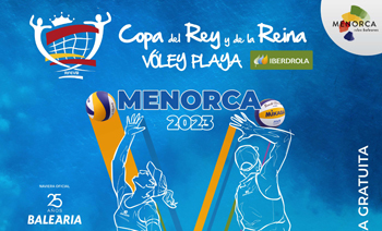 La Copa del Rey y de la Reina de vóley playa vuelven a Menorca