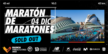 El Maratón de Valencia agota los 30.000 dorsales de su 42 edición