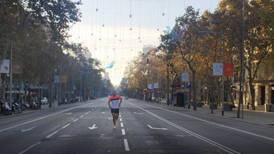 Más de 13.500 corredores se suman a la Virtual 42/7 Marató Barcelona