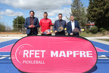 Martín Suárez, capitán de la Selección Española de Pickleball