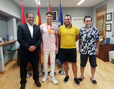 El parleño Aharón Santamaría, Subcampeón de España de Judo