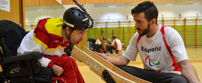 Javier Martínez, campeón de España de Boccia individual y en parejas