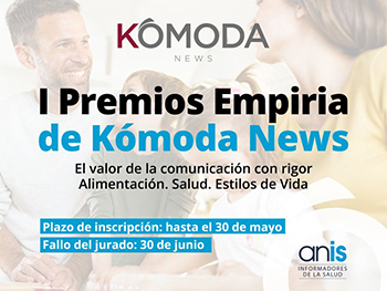 Kómoda News: 1º Premios Empiria de divulgación científica en salud