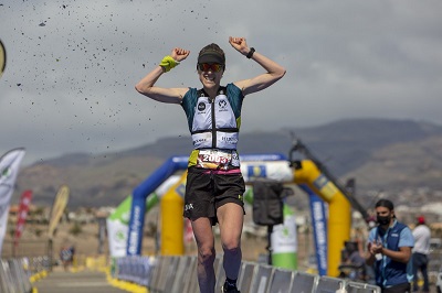 Virginia Pérez fue la ganadora de la maratón Transgrancanaria