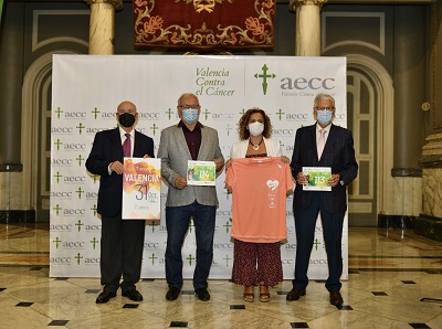 Valencia celebra en octubre la  carrera solidaria contra el cáncer