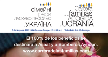 Madrid acogerá el 8 de mayo la carrera de las familias por Ucrania