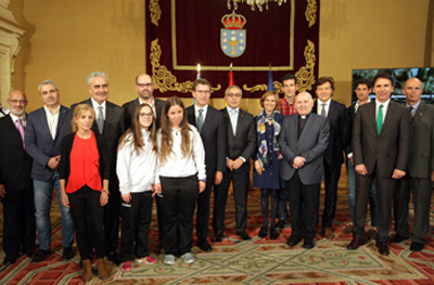 COE y Xunta de Galicia presentan la primera Carreira do Peregrino
