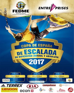 2ª prueba de la Copa de España de Escalada de Dificultad en el Sputnik