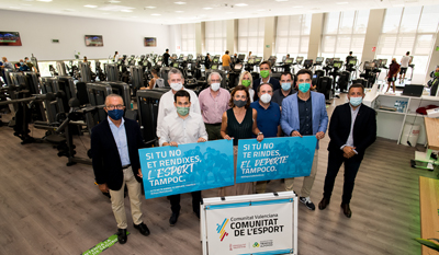 El sector deportivo de Valencia crea la campaña #eldeportenoserinde