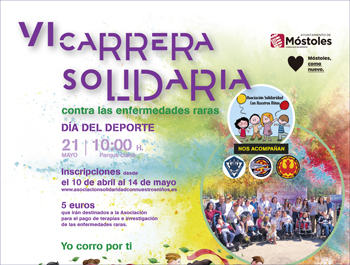 Móstoles: Sexta Carrera Infantil contra las Enfermedades Raras