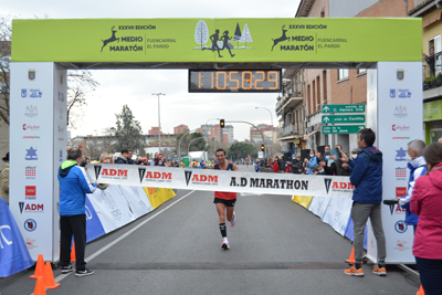 Mircea Mariam firma su 11ª victoria en el Medio Maratón Fuencarral