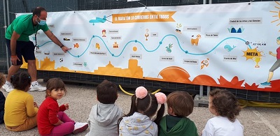 Más de 13.500 escolares participan en El Maratón al cole de Valencia