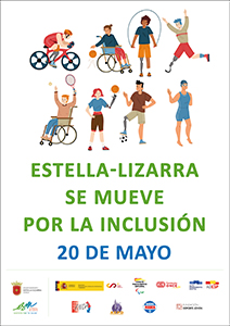 El 20 de mayo se celebra la jornada Estella se Mueve por la Inclusión