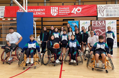 Los niños valencianos disfrutaron de los diversos deportes inclusivos