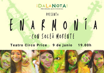 El Teatro Circo Price acogerá el espectáculo solidario Enarmonía