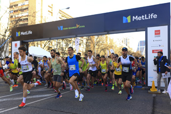 La 15 Km MetLife Madrid Activa batió su récord de participantes