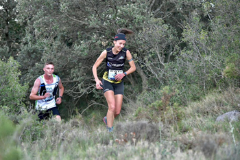 Catí: Medall y Lafuente, ganadores de la Cursa per Muntanya Nocturna