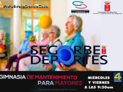 Segorbe lanza la campaña para los mayores Muévete desde casa